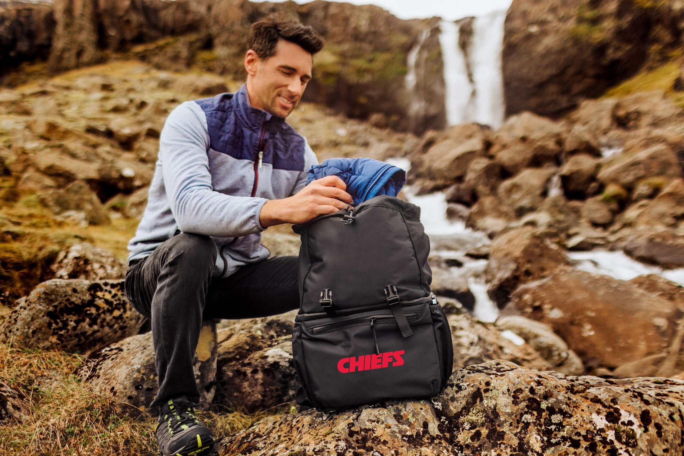 Kansas City Chiefs - Tarana Recycled Backpack Cooler