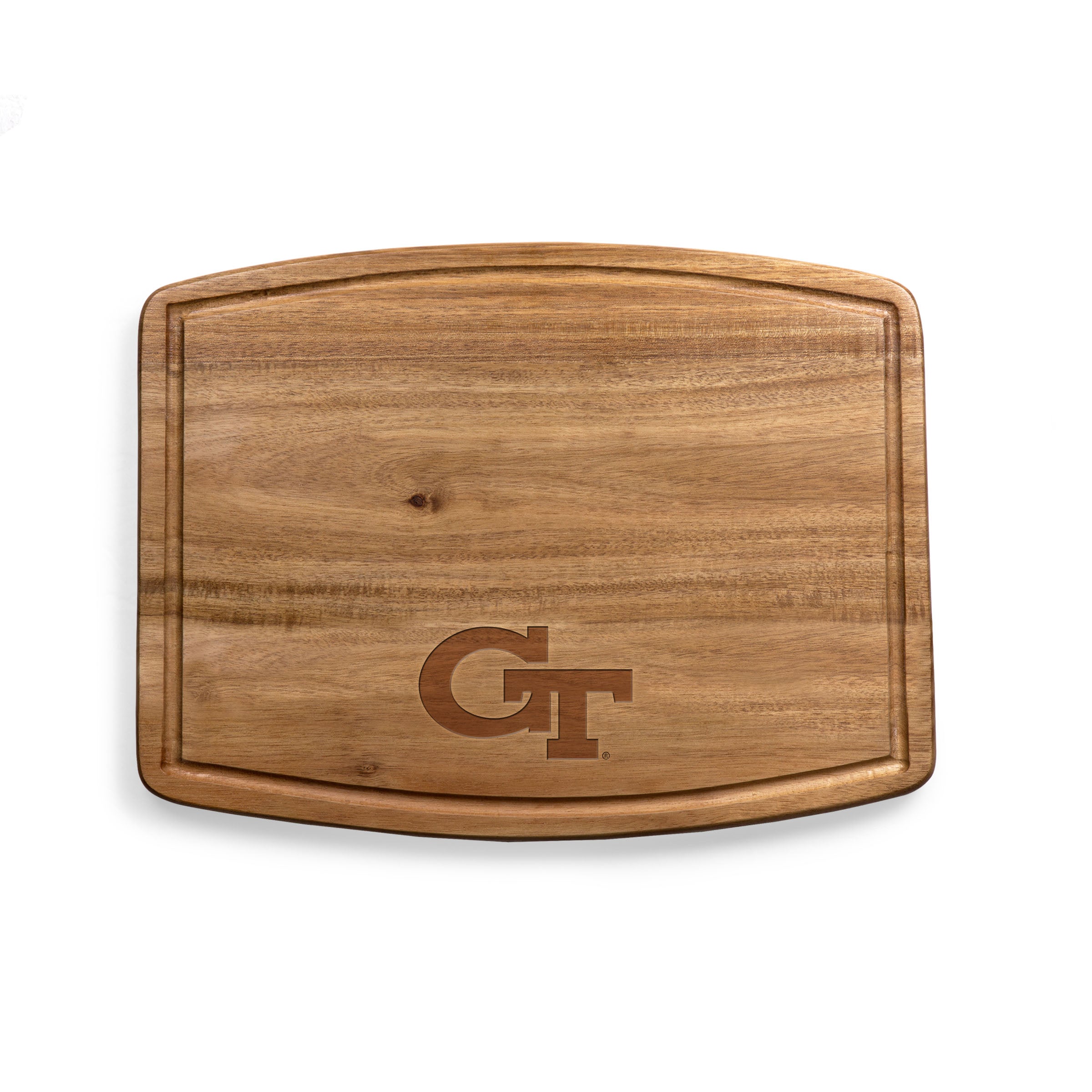 Georgia Tech Yellow Jackets - Ovale Acacia Cutting Board