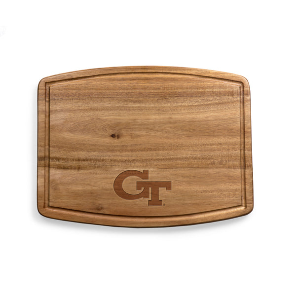 Georgia Tech Yellow Jackets - Ovale Acacia Cutting Board