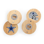 Dallas Cowboys - Coasters with Bottle Openers Set of 4