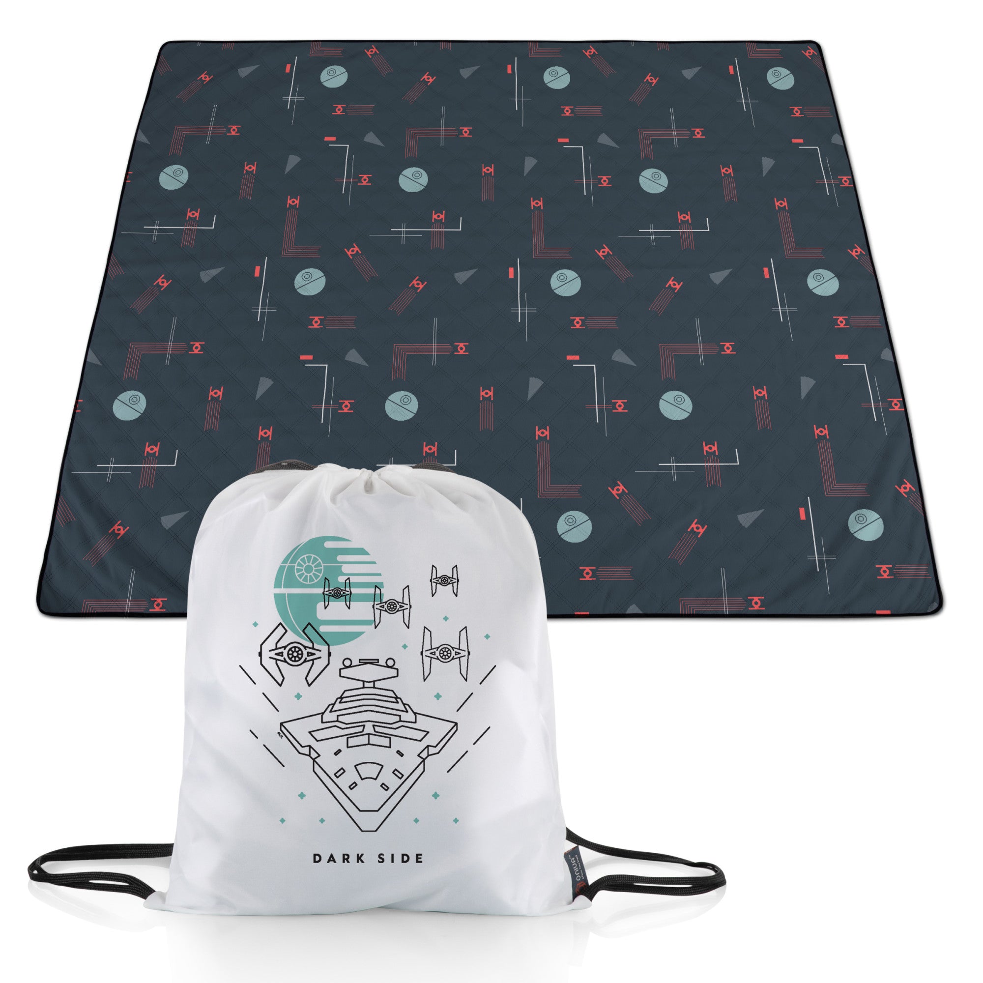 Star Wars Death Star - Impresa Picnic Blanket