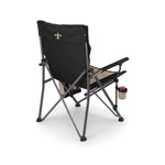 New Orleans Saints Logo - Big Bear XXL Camping Chair with Cooler