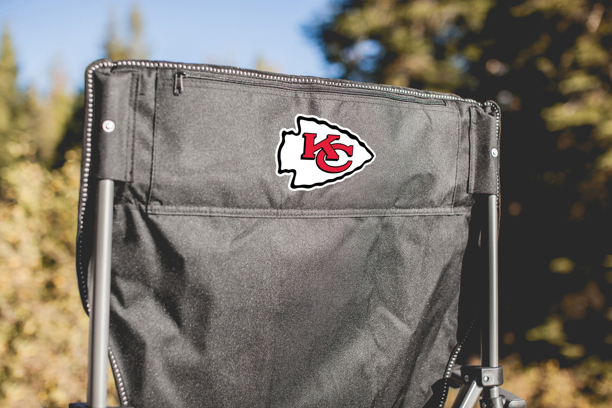 Kansas City Chiefs Logo - Big Bear XXL Camping Chair with Cooler