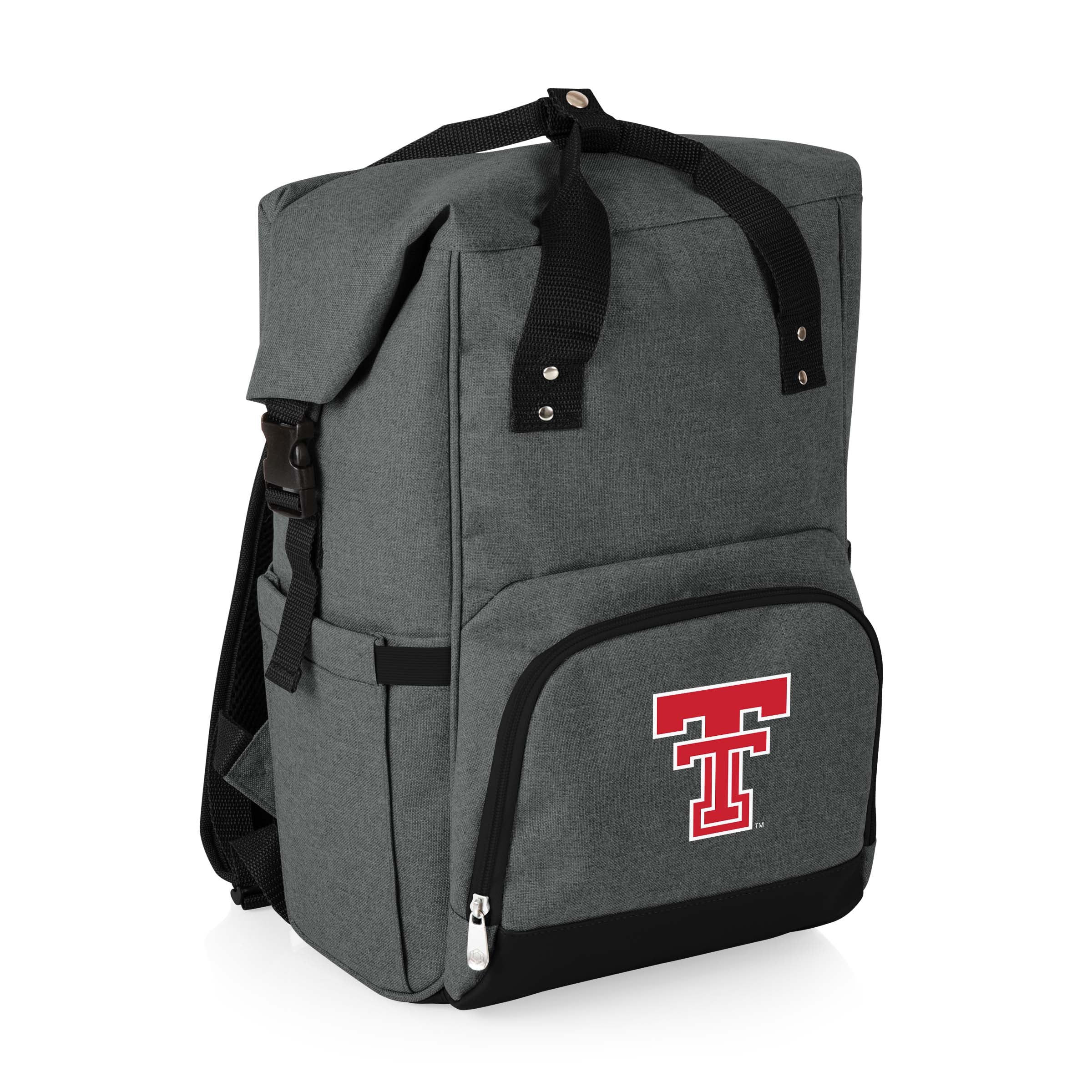 Texas Tech Red Raiders - On The Go Roll-Top Backpack Cooler