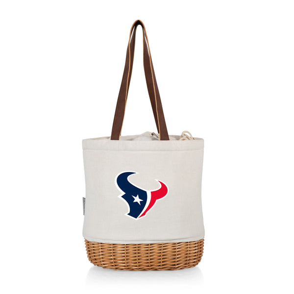 Houston Texans - Pico Willow and Canvas Lunch Basket