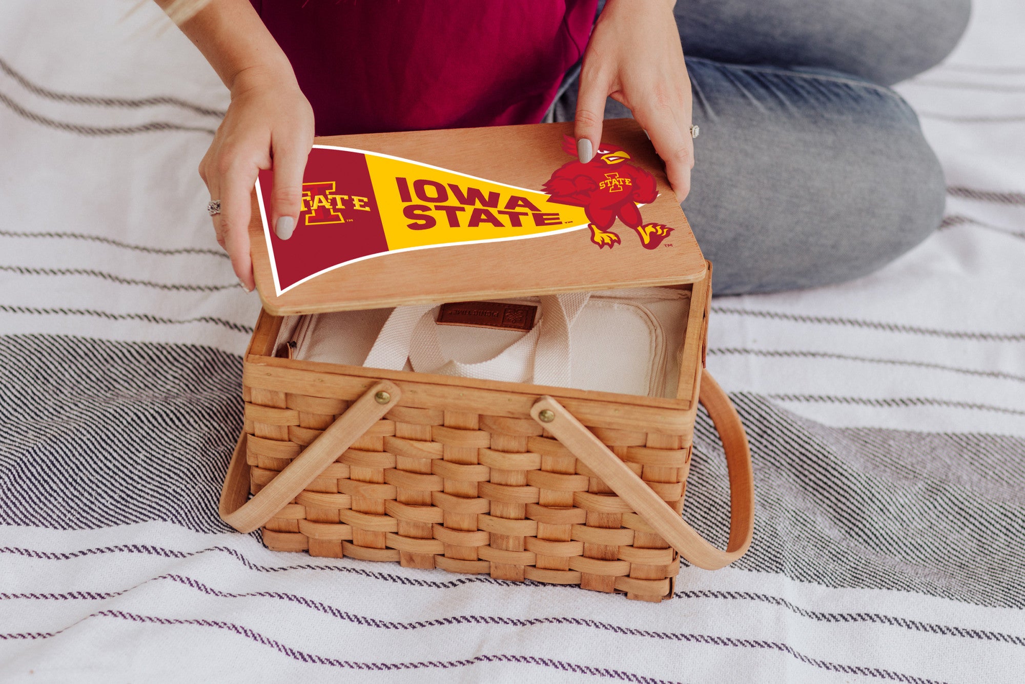 Iowa State Cyclones - Poppy Personal Picnic Basket