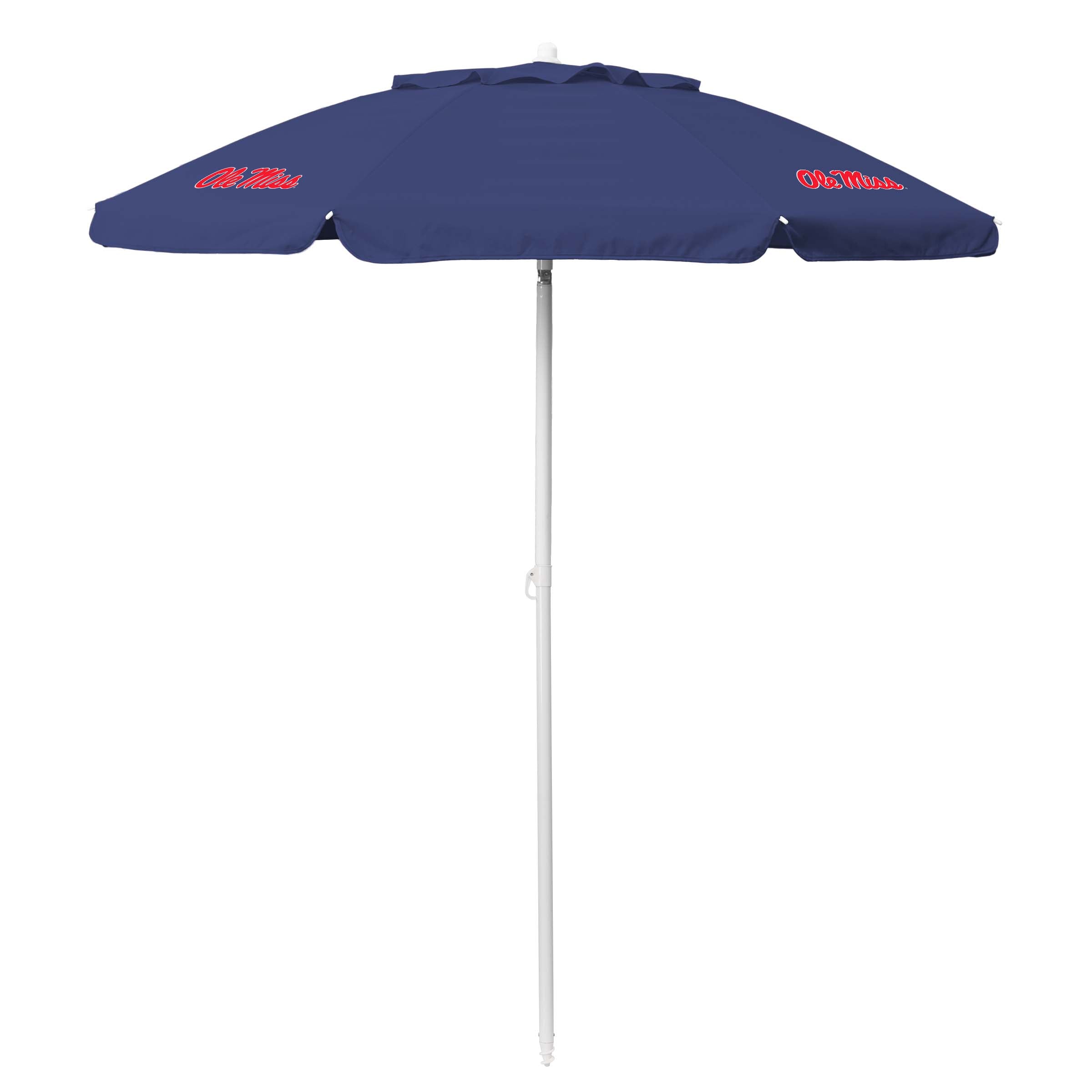 Ole Miss Rebels - 5.5 Ft. Portable Beach Umbrella