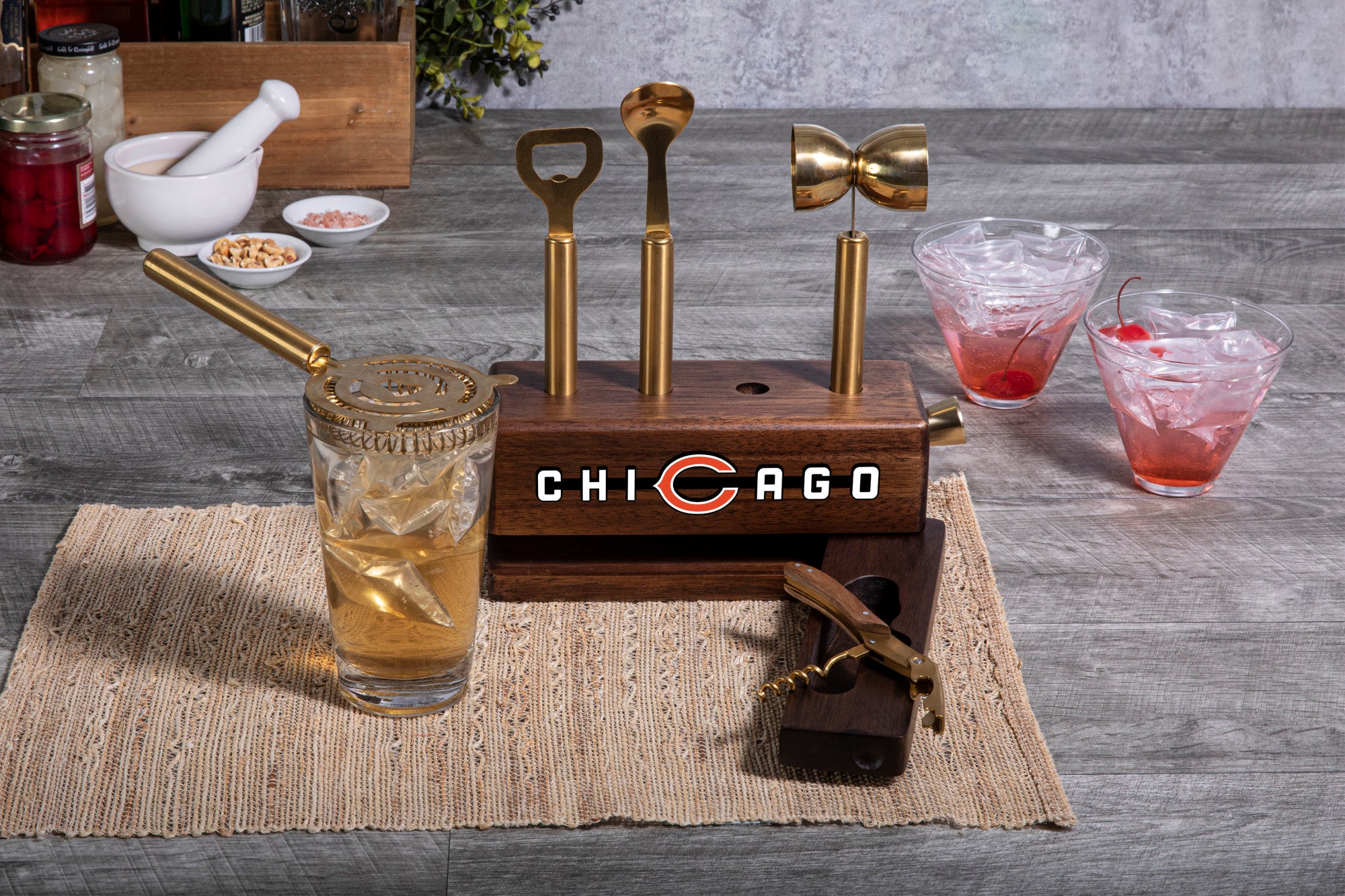 Chicago Bears - Sidecar 5-Piece Bar Tool Set