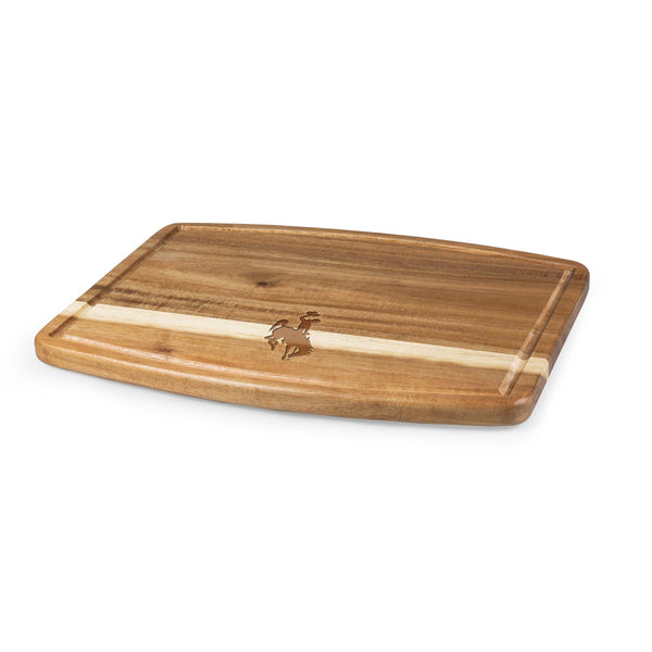 Wyoming Cowboys - Ovale Acacia Cutting Board