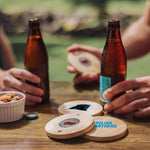 Carolina Panthers - Coasters with Bottle Openers Set of 4