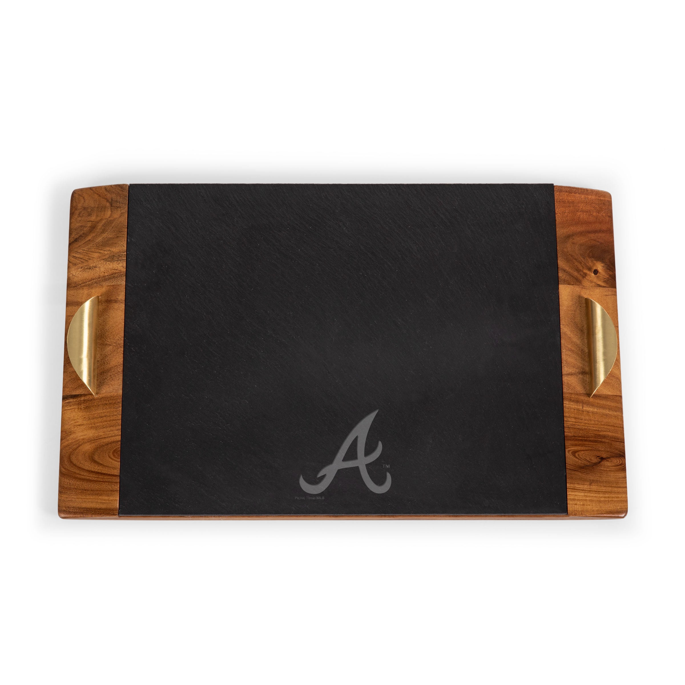 Atlanta Braves - Covina Acacia and Slate Serving Tray