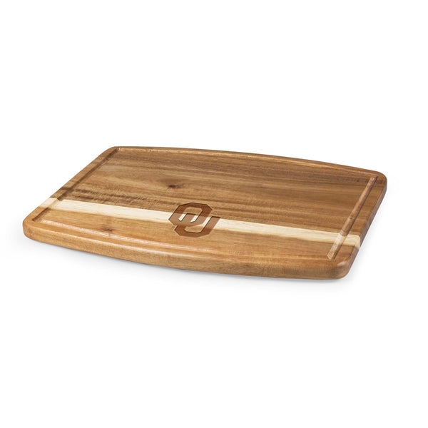 Oklahoma Sooners - Ovale Acacia Cutting Board