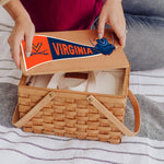 Virginia Cavaliers - Poppy Personal Picnic Basket