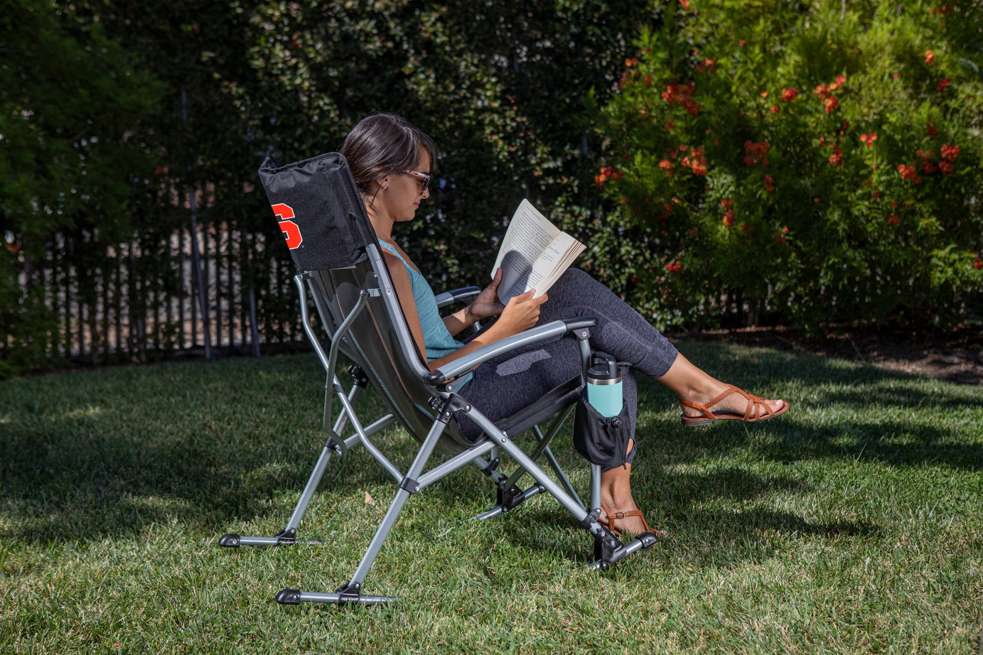 Syracuse Orange - Outdoor Rocking Camp Chair