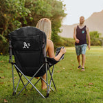 Oakland Athletics - Reclining Camp Chair