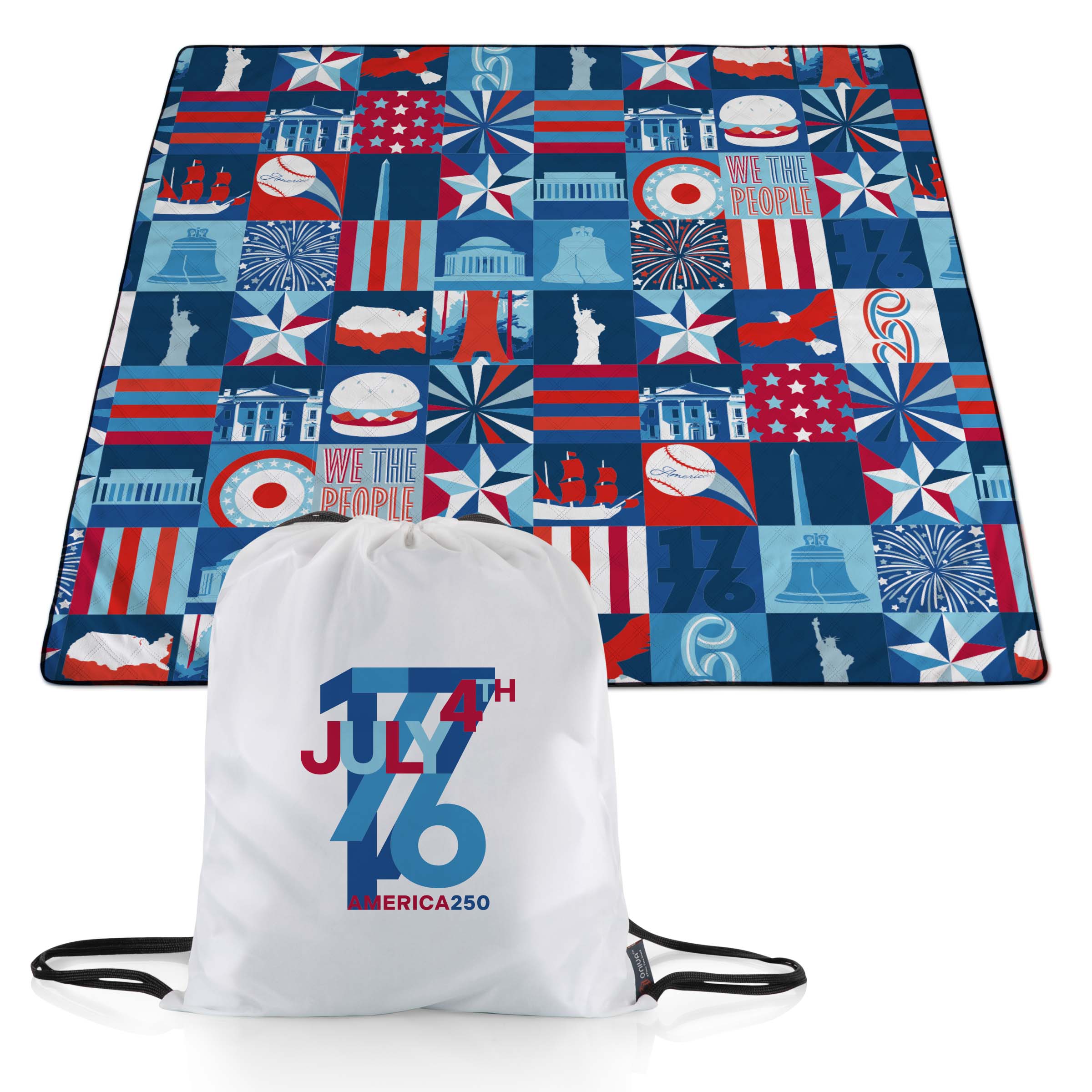 America250 America 250 - Impresa Picnic Blanket