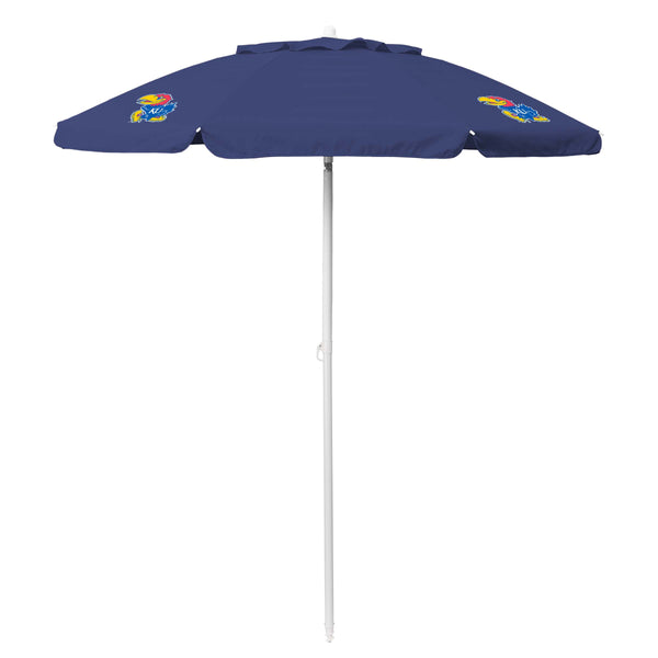 Kansas Jayhawks - 5.5 Ft. Portable Beach Umbrella