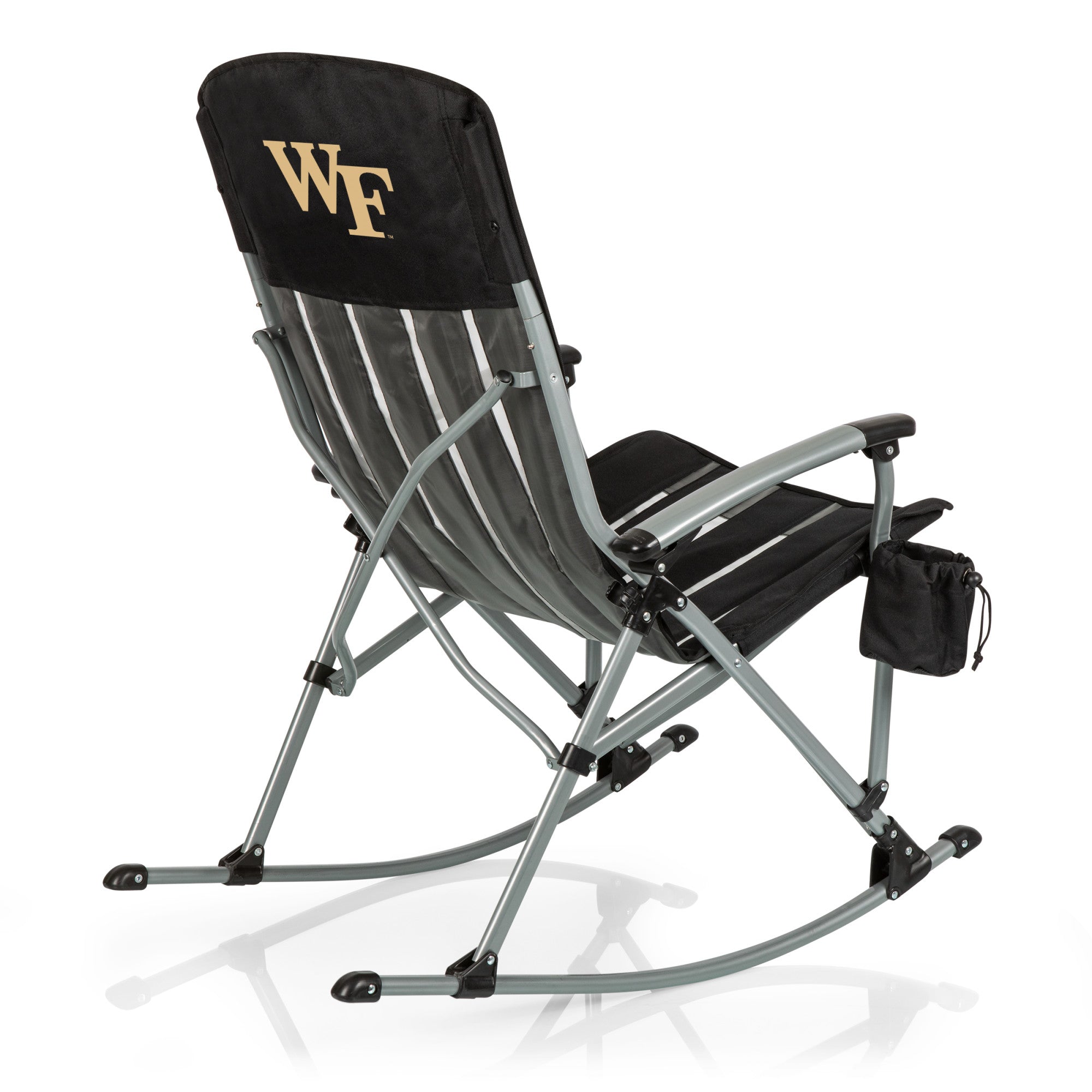 Wake Forest Demon Deacons - Outdoor Rocking Camp Chair