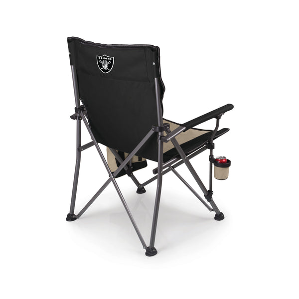 Las Vegas Raiders Logo - Big Bear XXL Camping Chair with Cooler