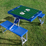 Indianapolis Colts Football Field - Picnic Table Portable Folding Table with Seats