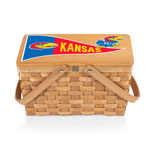 Kansas Jayhawks - Poppy Personal Picnic Basket