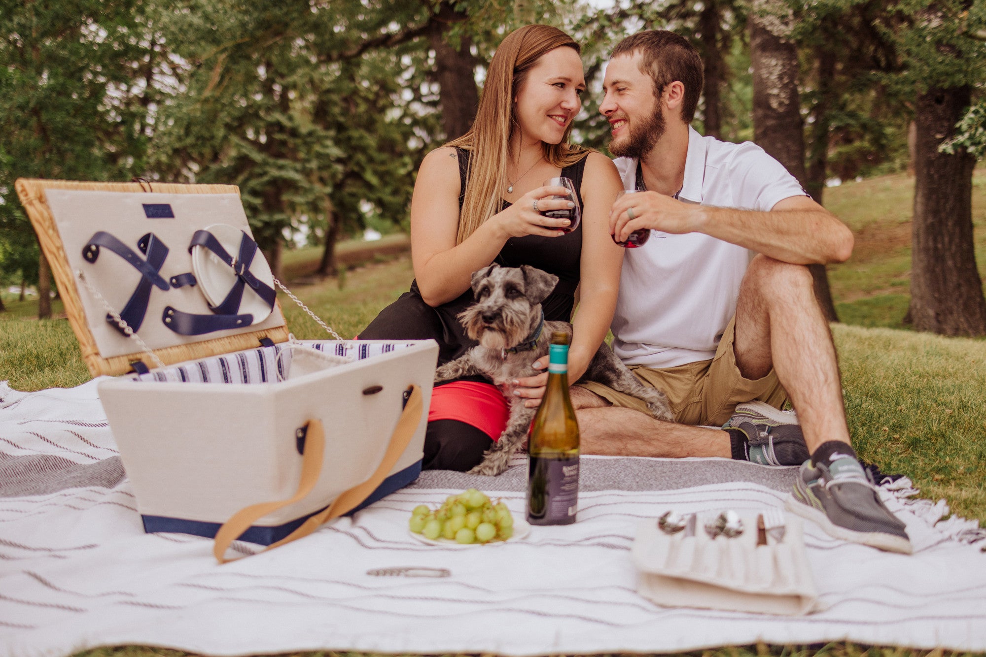 Boardwalk Picnic Basket for 4