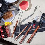 Texas Tech Red Raiders - 3-Piece BBQ Tote & Grill Set
