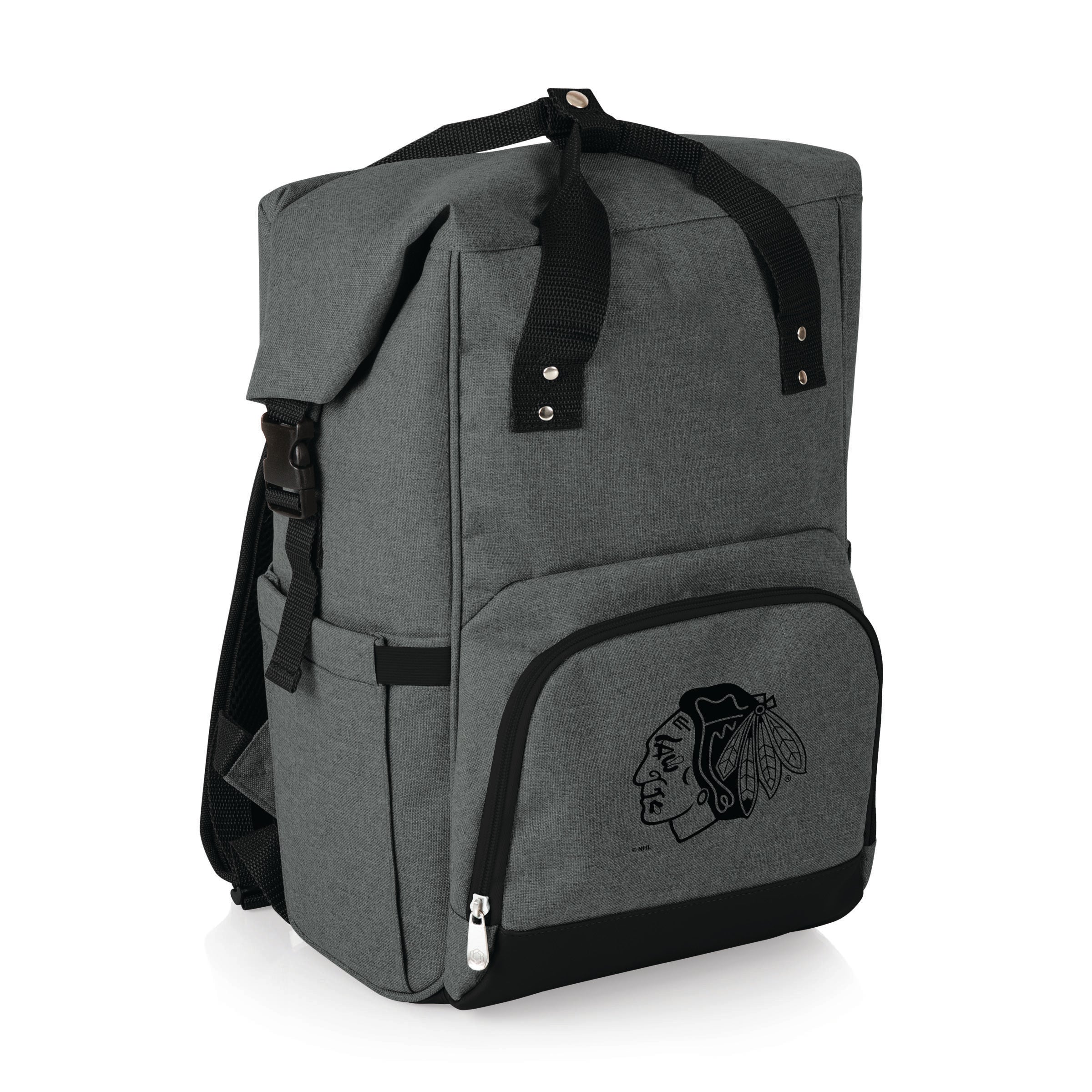 Chicago Blackhawks - On The Go Roll-Top Backpack Cooler