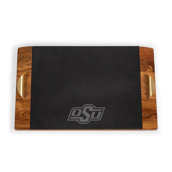 Oklahoma State Cowboys - Covina Acacia and Slate Serving Tray