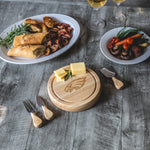 Philadelphia Eagles - Brie Cheese Cutting Board & Tools Set