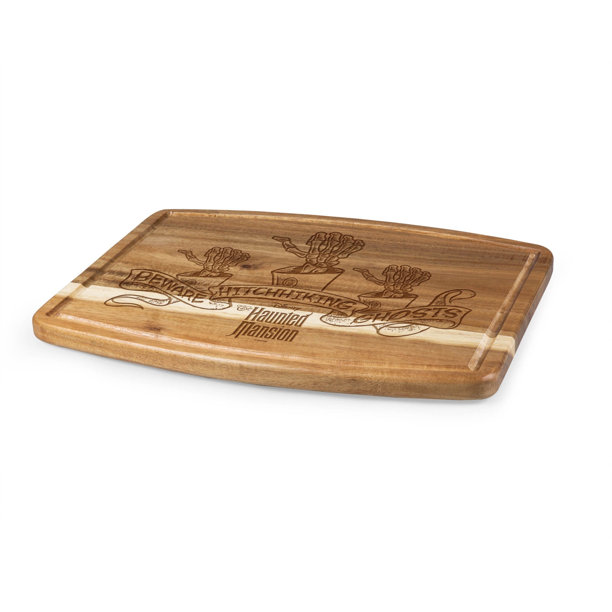 Haunted Mansion Hitch Hikers - Ovale Acacia Cutting Board