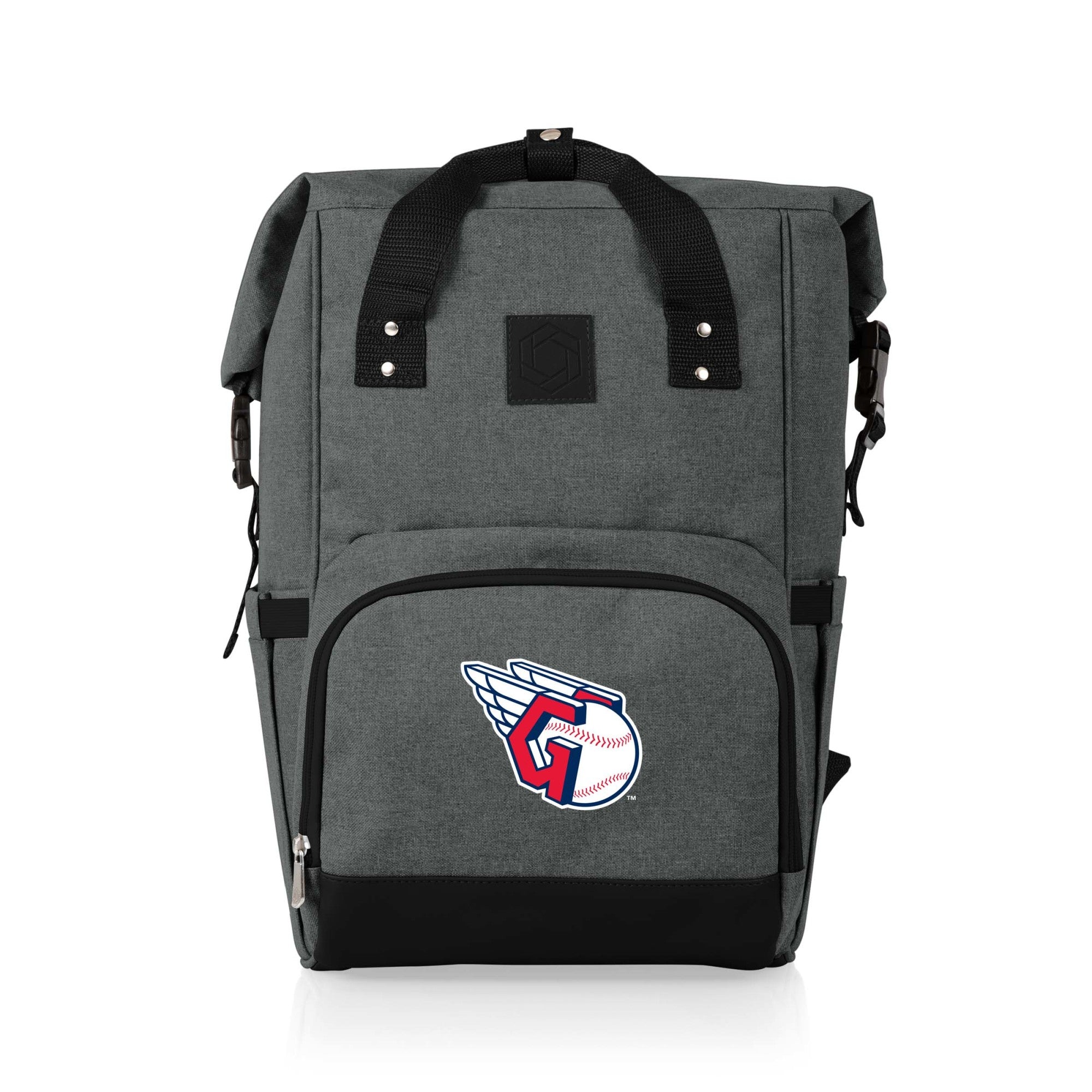 Cleveland Guardians - On The Go Roll-Top Backpack Cooler