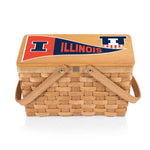 Illinois Fighting Illini - Poppy Personal Picnic Basket