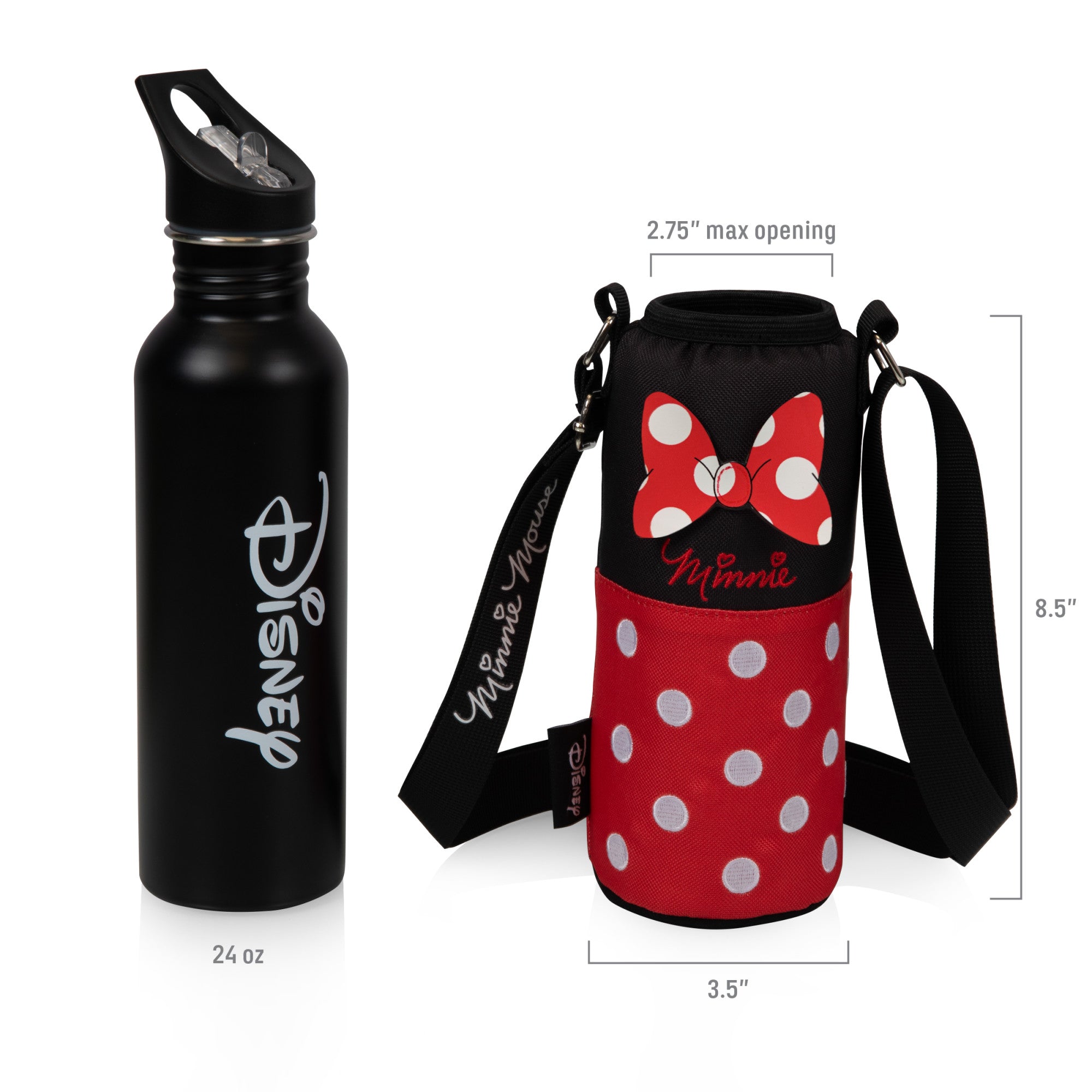 Minnie Mouse - Bottle Cooler with Bottle