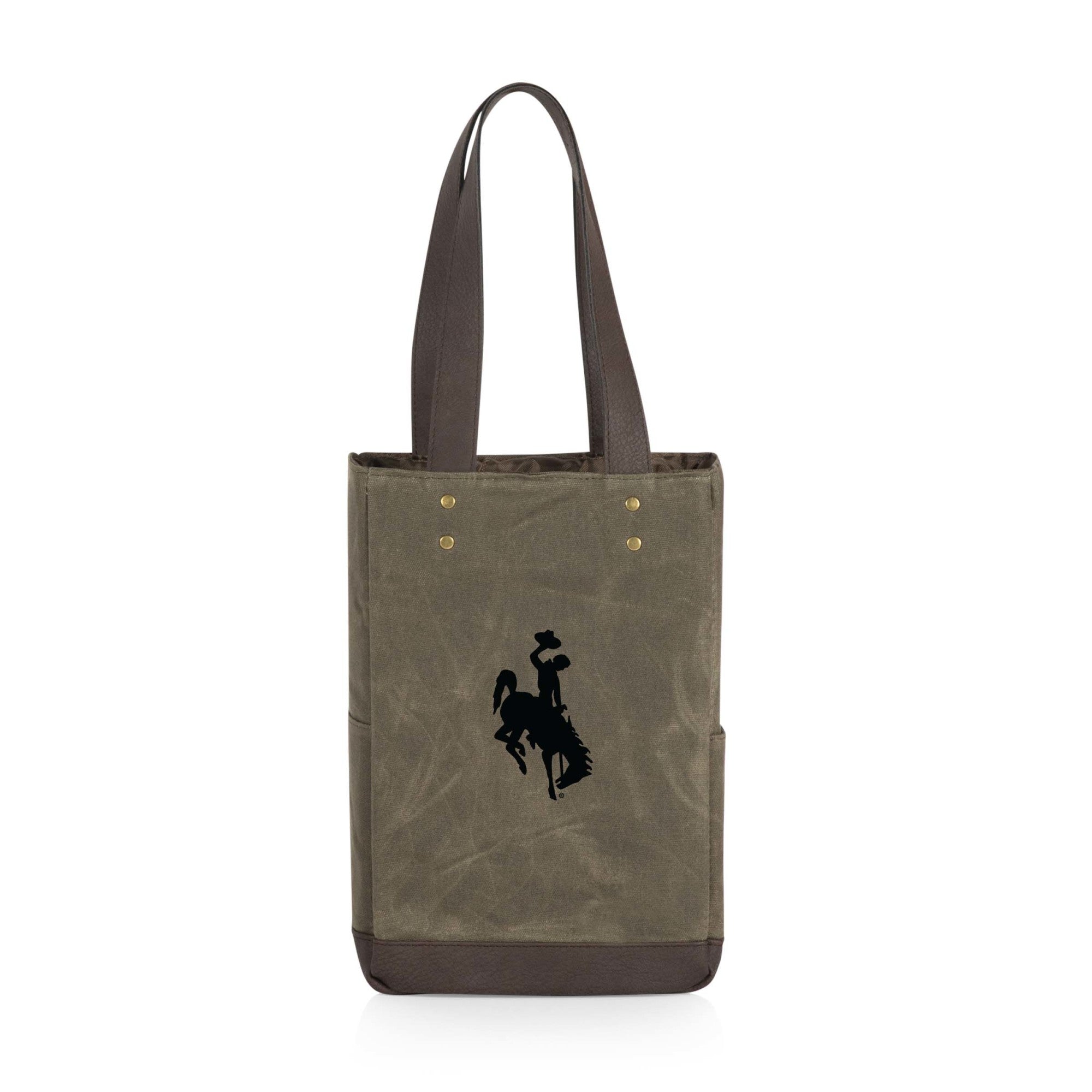 Wyoming Cowboys - 2 Bottle Insulated Wine Cooler Bag