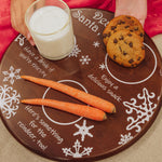 Dear Santa Round Tray