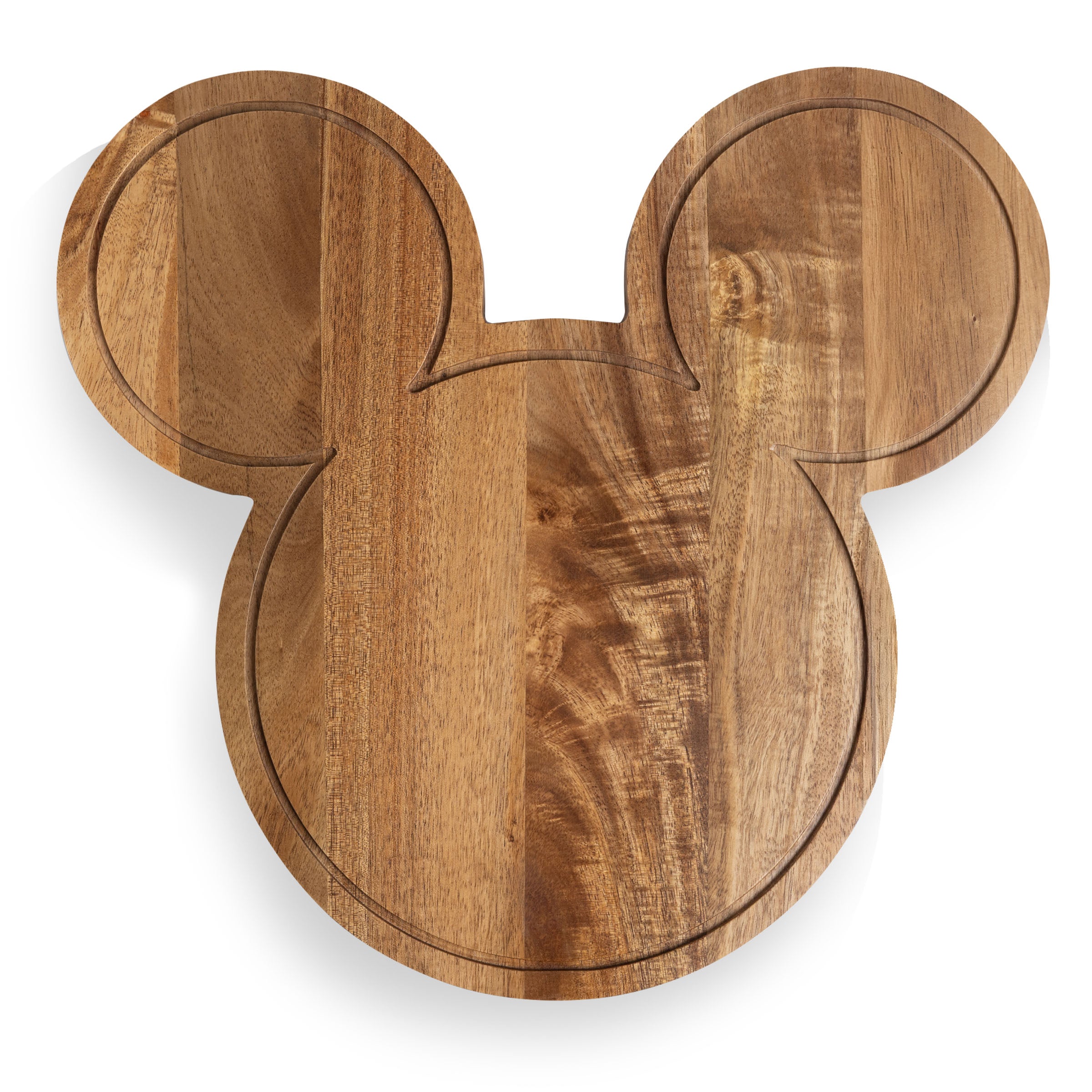 Mickey Mouse - Mickey Mouse Head Shaped Acacia Cheese Board with Tools