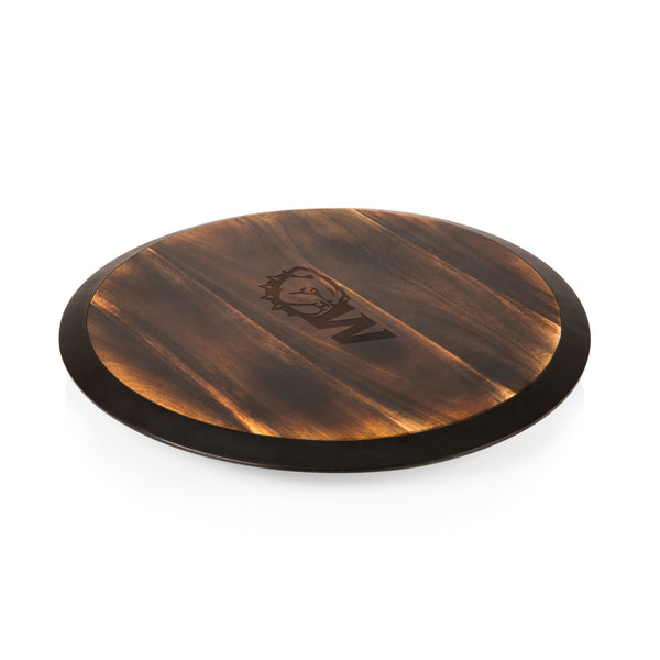 Wingate University Bulldogs - Lazy Susan Serving Tray