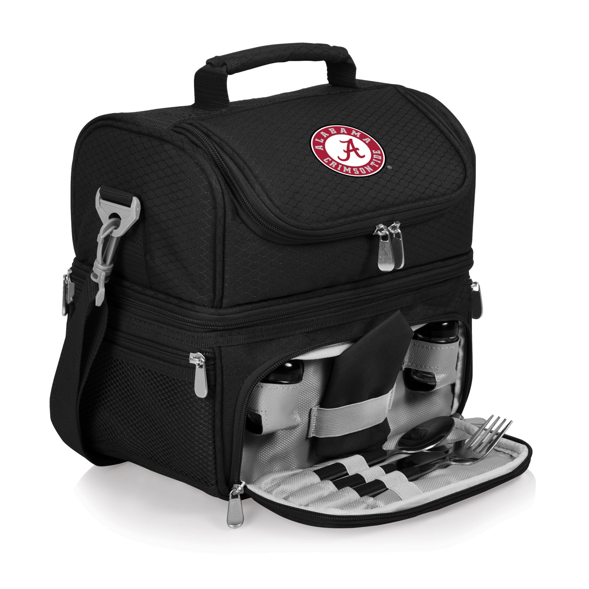 Alabama Crimson Tide - Pranzo Lunch Bag Cooler with Utensils