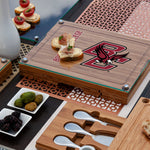 Boston College Eagles - Concerto Glass Top Cheese Cutting Board & Tools Set