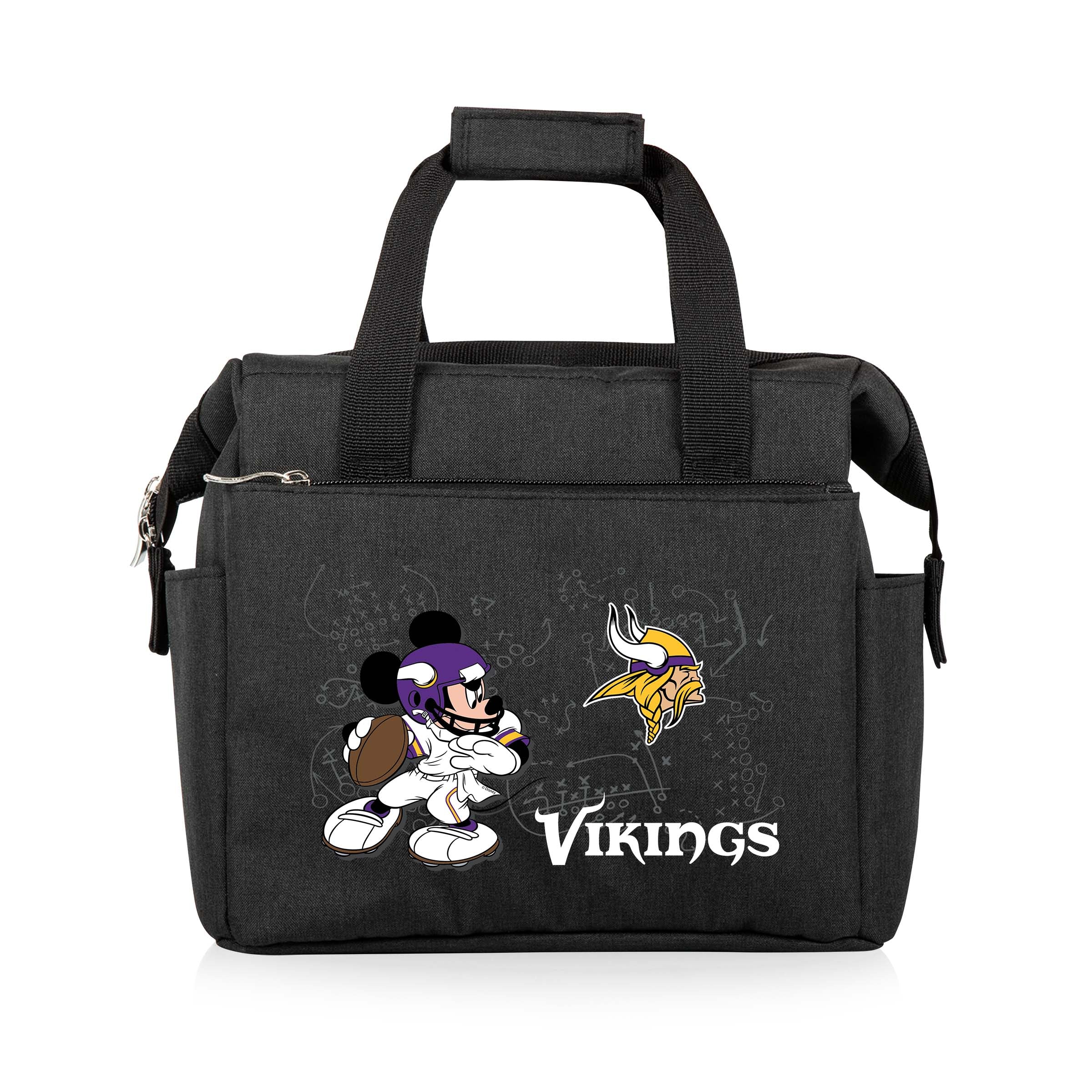 Minnesota Vikings Mickey Mouse - On The Go Lunch Bag Cooler