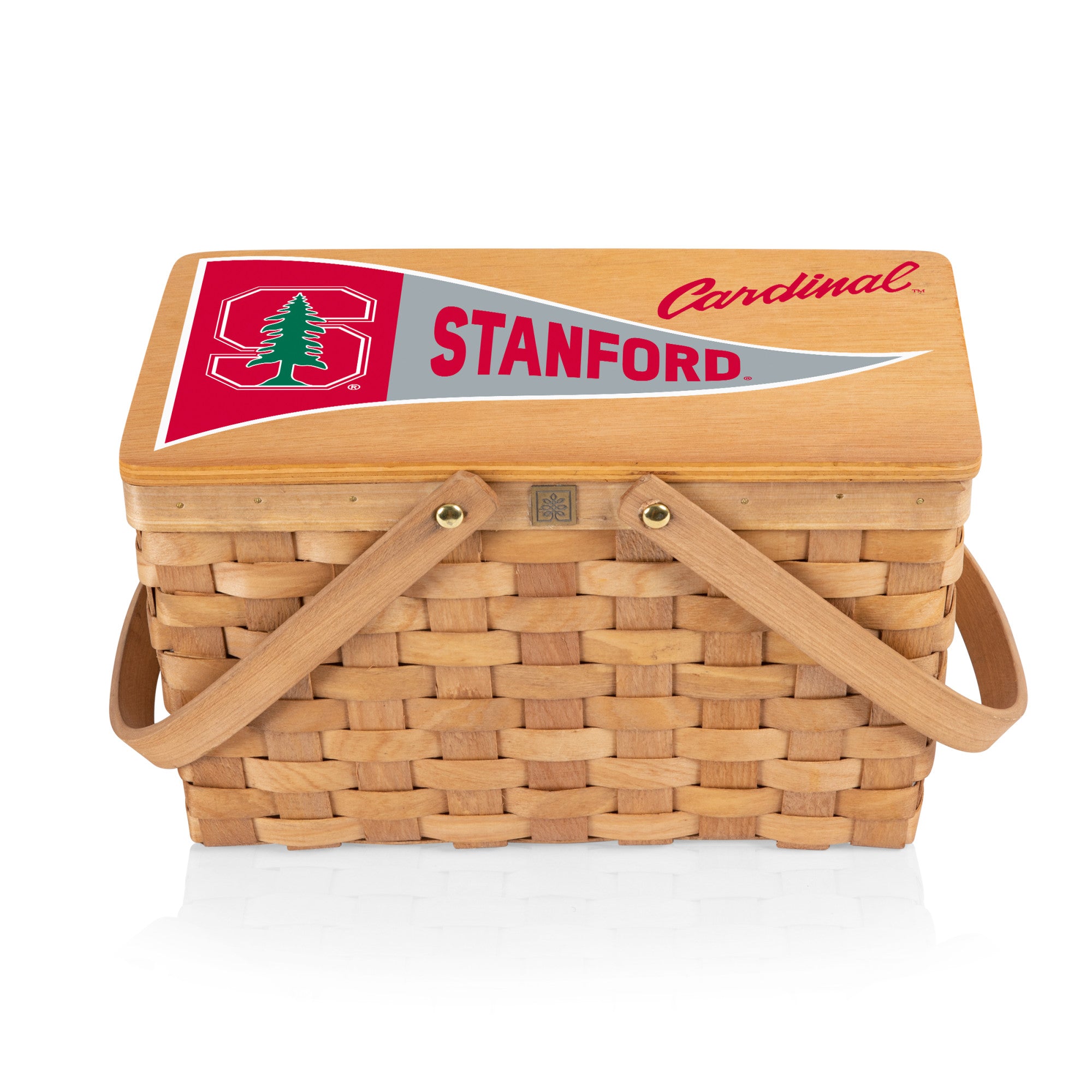 Stanford Cardinal - Poppy Personal Picnic Basket