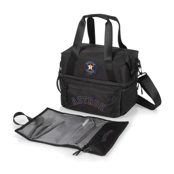 Houston Astros - Tarana Recycled Lunch Bag Cooler with Utensils