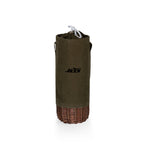 New York Jets - Malbec Insulated Canvas and Willow Wine Bottle Basket