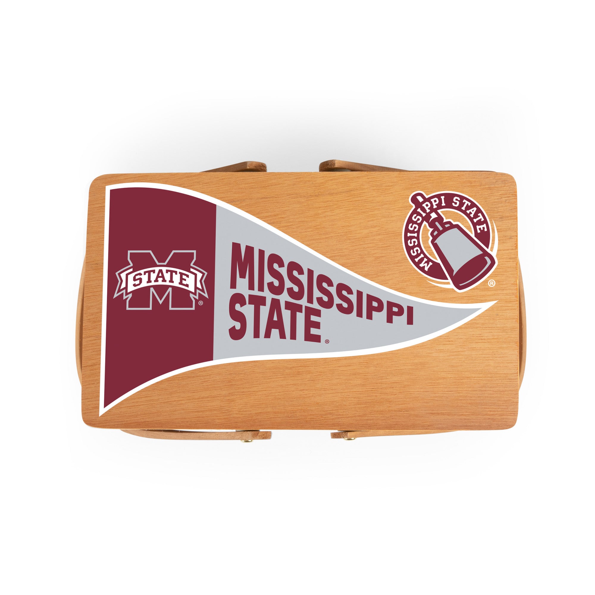 Mississippi State Bulldogs - Poppy Personal Picnic Basket