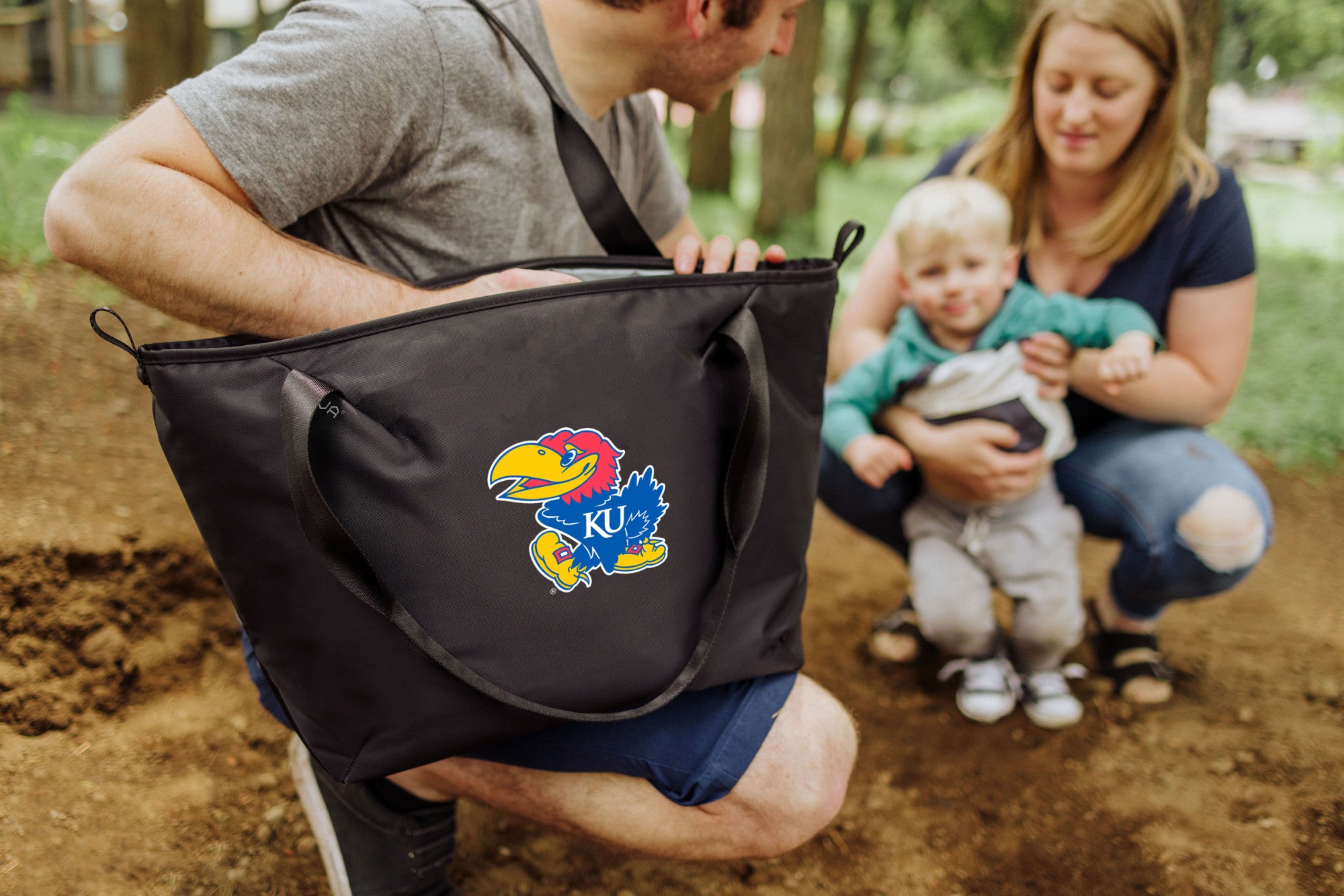 Kansas Jayhawks - Tarana Cooler Tote Bag