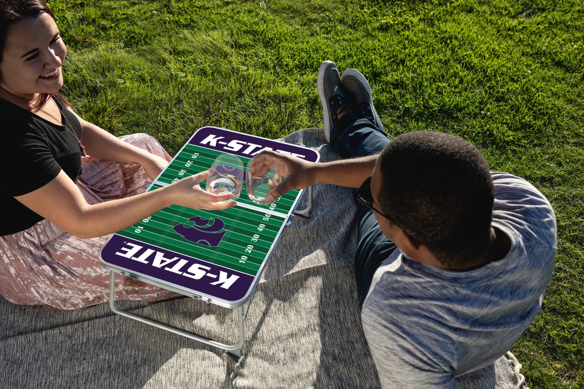 Kansas State Wildcats - Concert Table Mini Portable Table