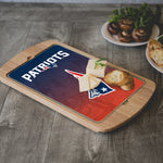 New England Patriots - Billboard Glass Top Serving Tray