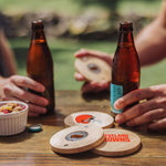 Cleveland Browns - Coasters with Bottle Openers Set of 4