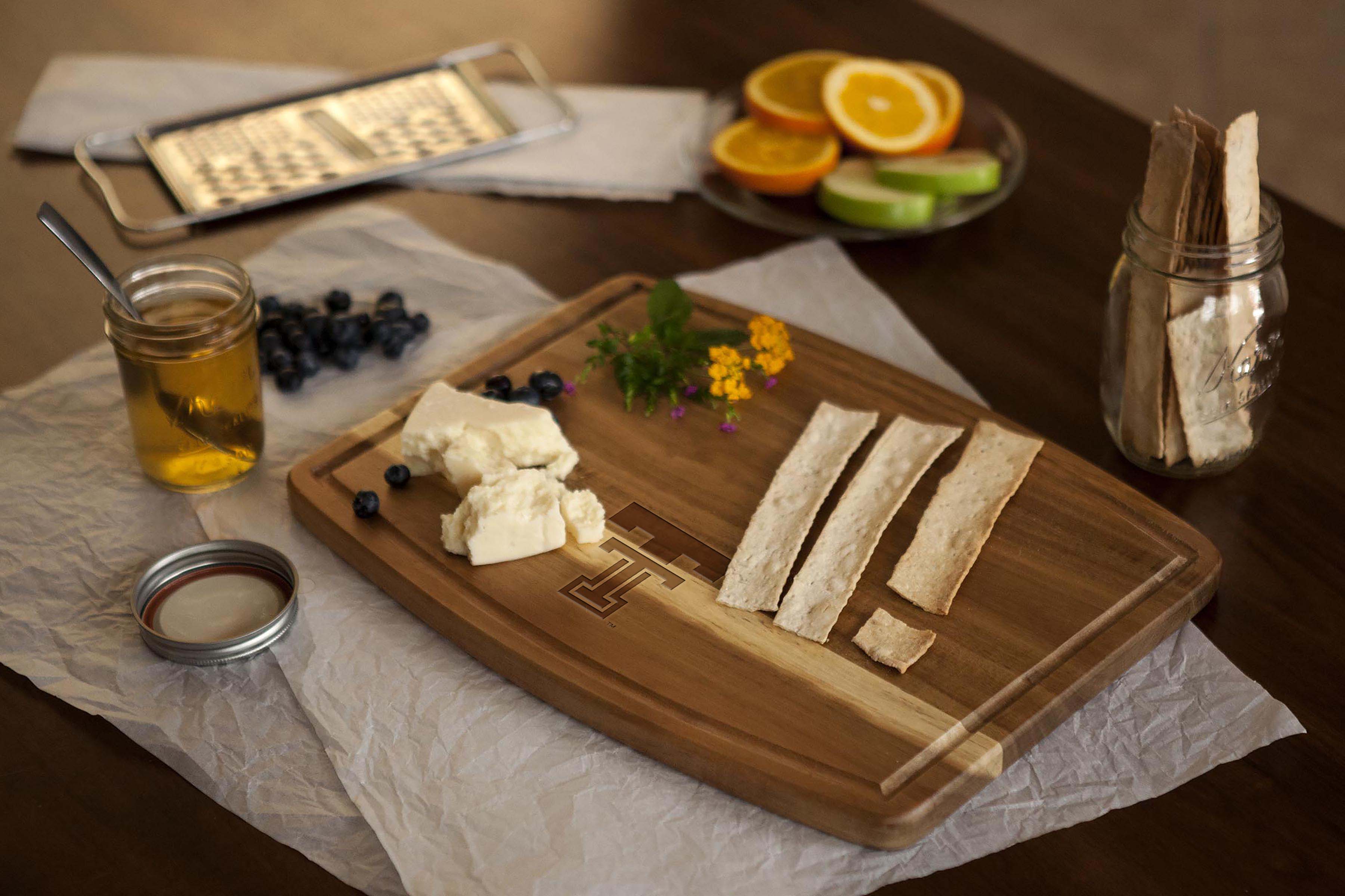 Texas Tech Red Raiders - Ovale Acacia Cutting Board